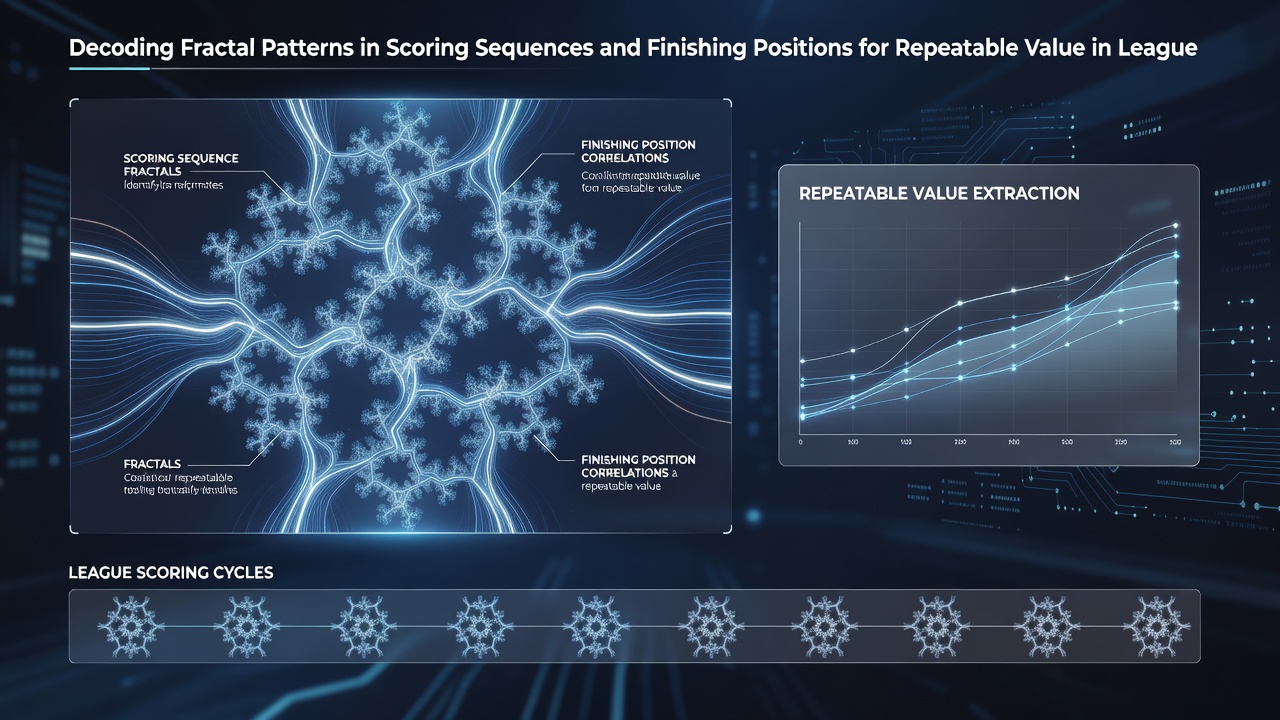 Data visualization of fractal scaling in race finishing positions and football goal timing intervals