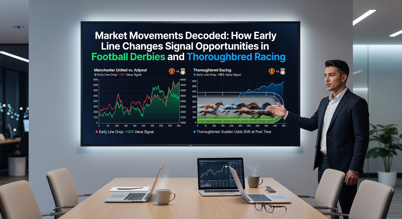 Thoroughbred stakes racing odds movements and football market signals