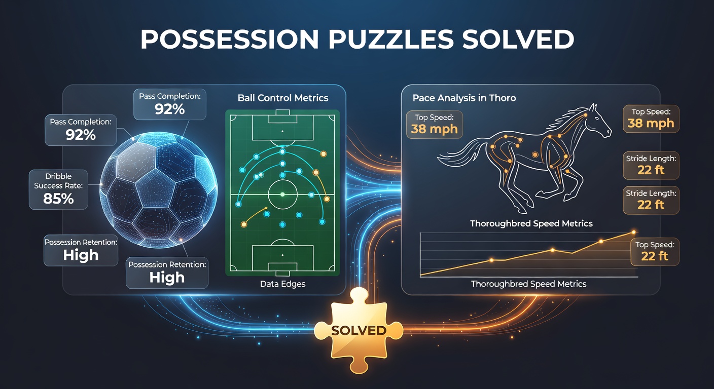 Thoroughbred horses thundering down the stretch, with digital overlays highlighting early pace leaders fading and closers surging ahead
