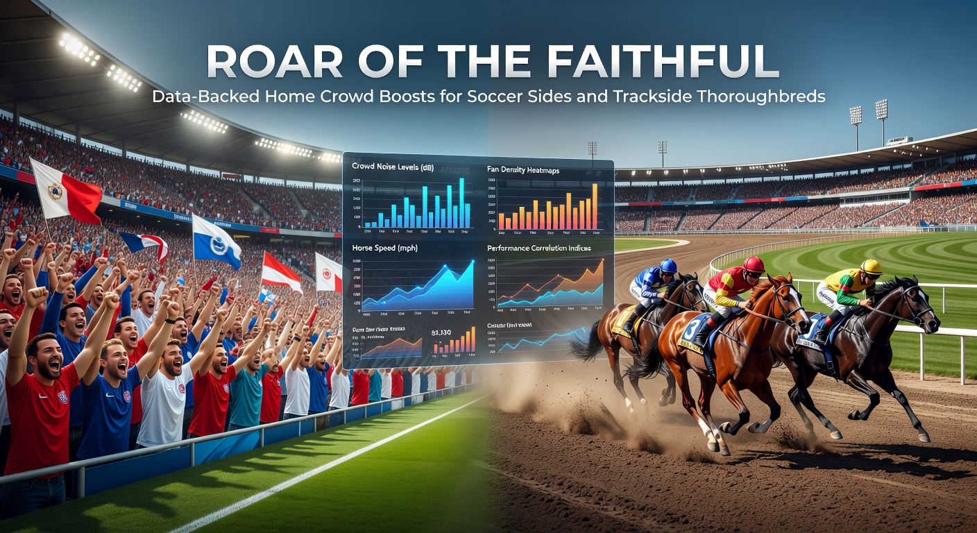 Packed stadium with fans roaring during a soccer match, highlighting the intense home crowd energy